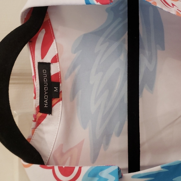 FABULOUS Low V Neck Romper Size Medium - Picture 3 of 3